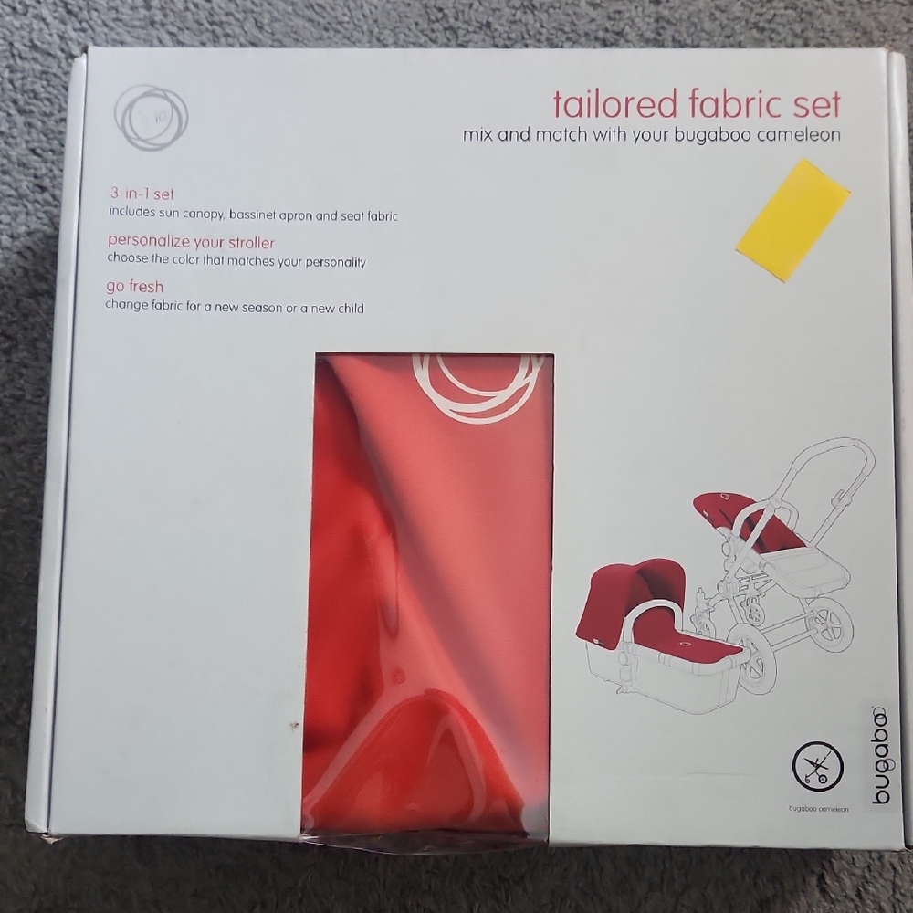 Bugaboo Tailored Fabric Set - Red